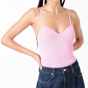 GREY LAB Sweetheart Neck Bodysuit NWT